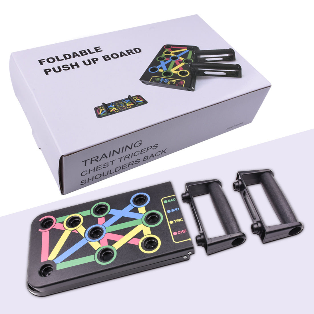 এই 15-in-1 Solid Push Up Board দিয়ে আপনি করতে পারবেন professional-grade workout, 💪