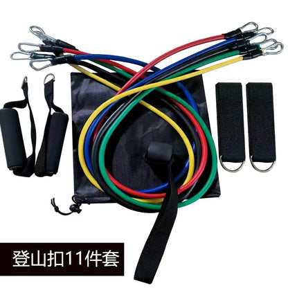 11 PCS Resistance Bands Set — ঘরে বসে Home Workout er jonno perfect 💪