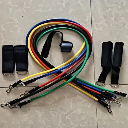 11 PCS Resistance Bands Set — ঘরে বসে Home Workout er jonno perfect 💪
